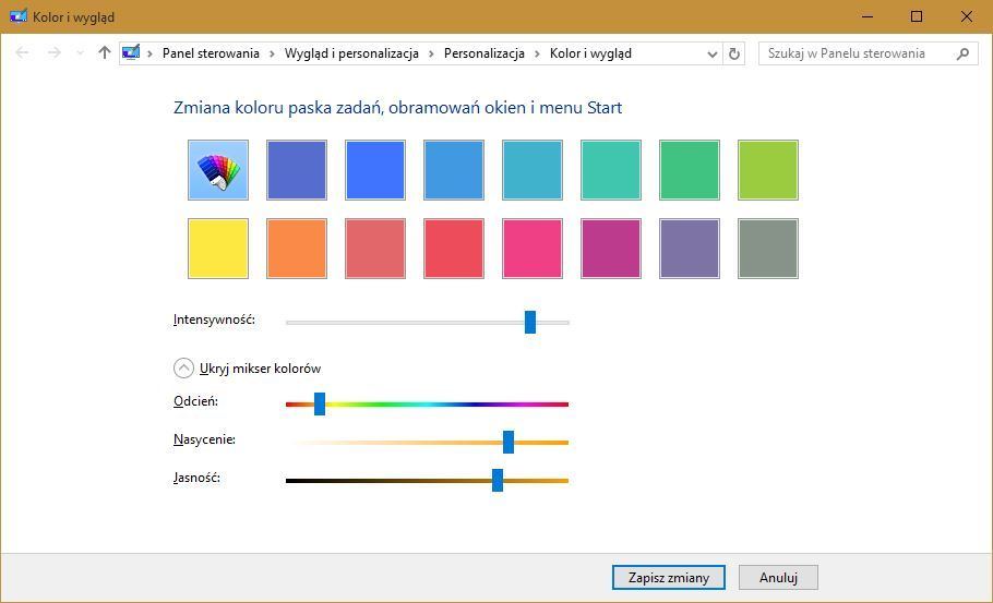 Как изменить цвет окна в Windows 10