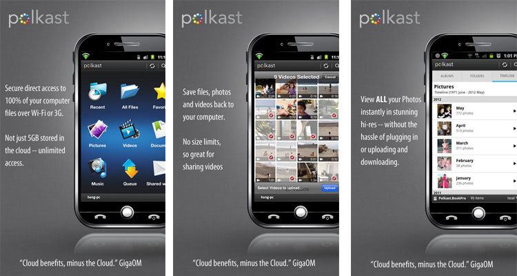 Polkast - презентация мобильного клиента
