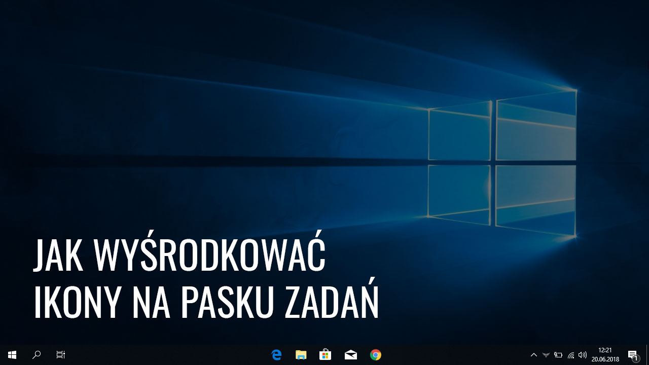 kak centrirovat znachki na paneli zadach v windows 1