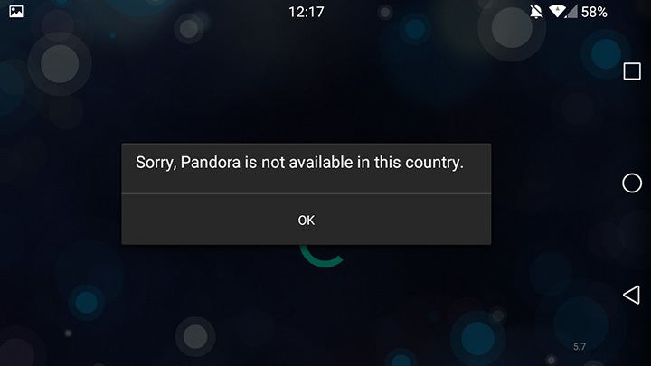 Как запустить Pandora в Польше на Android