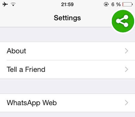 Настройки Whatsapp Web - iPhone