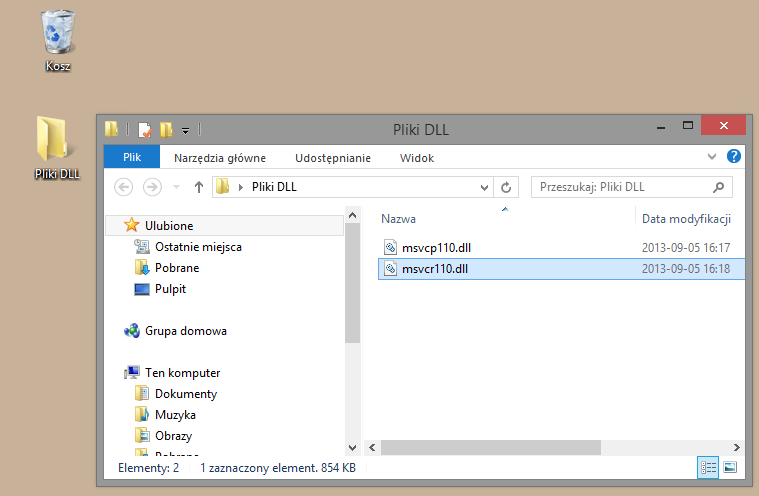Оба файла .DLL готовы к копированию