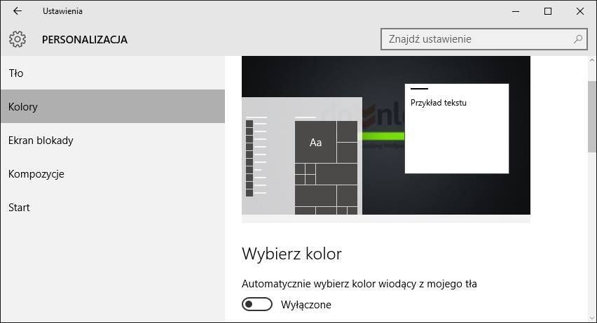 Отключение автоматической настройки цвета в Windows 10
