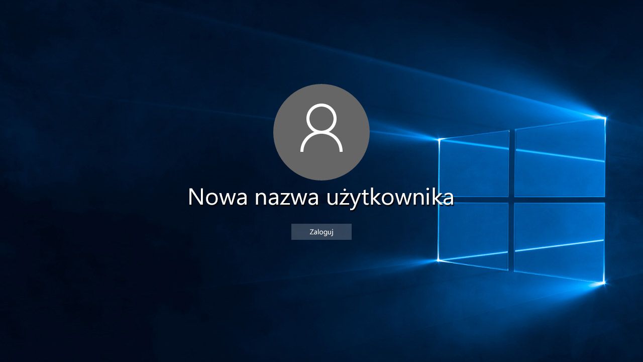 Изменение имени пользователя в Windows 10
