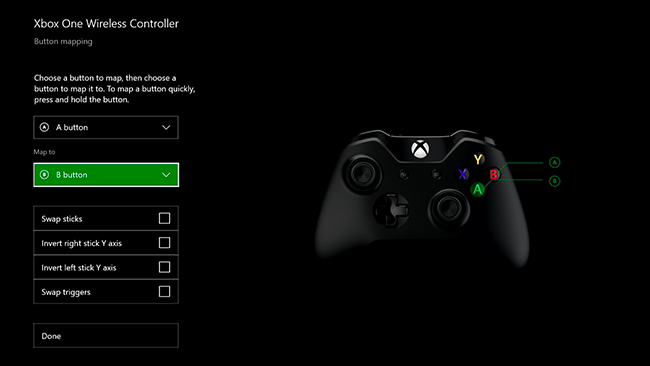 Отображение кнопок падает на Xbox One