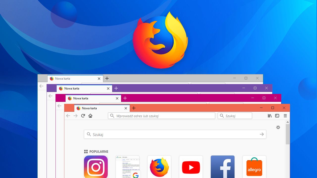 Firefox Quantum - изменение тем и цветов