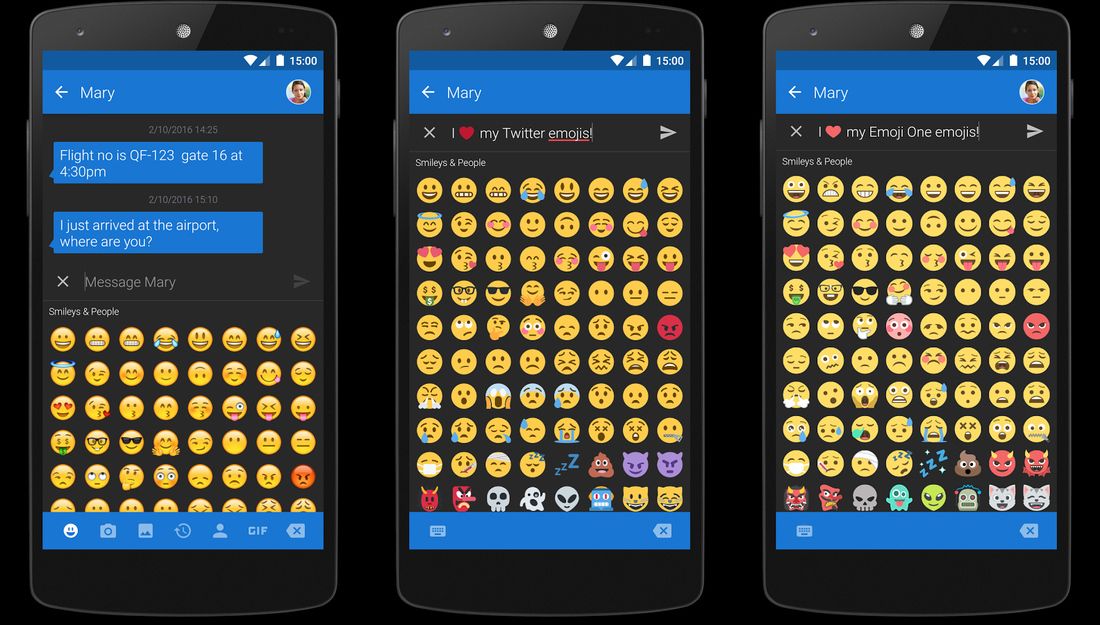 Измените внешний вид emoji на Android без root