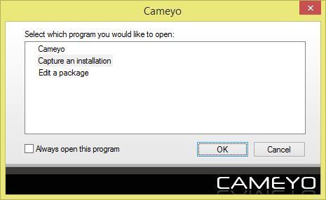 Cameyo - захват приложения