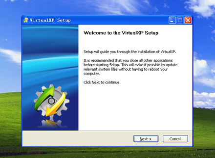 Шаг 1 - подготовка к конвертации Windows XP