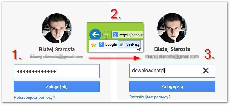Обнаружение паролей в IE