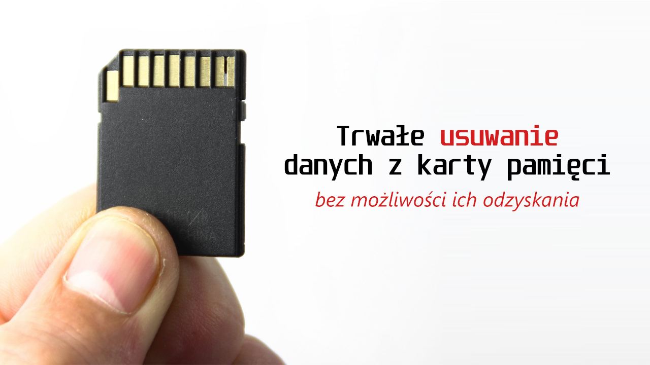 Как навсегда удалить данные с карты памяти microSD / SD