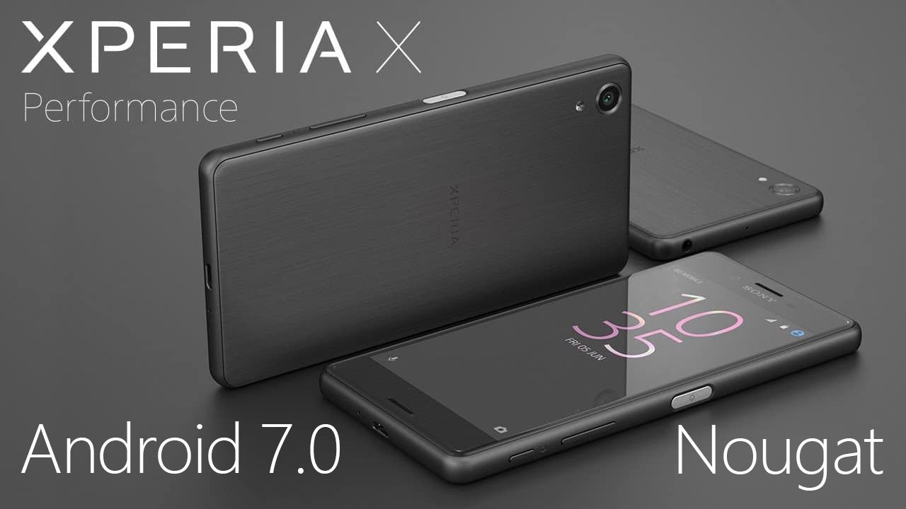 Обновление производительности Xperia X для Android 7.0