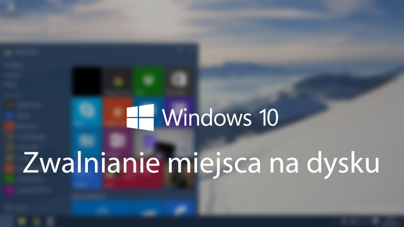 Освобождение пространства на диске C в Windows 10