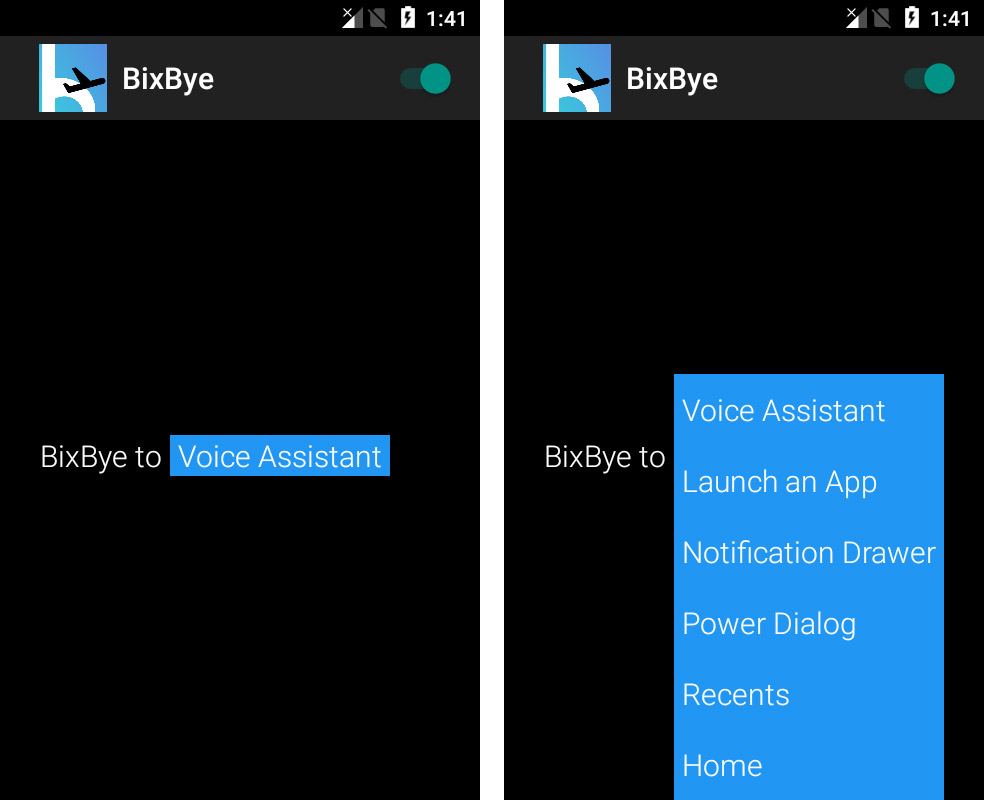 BixBye - назначить другую функцию кнопке Bixby