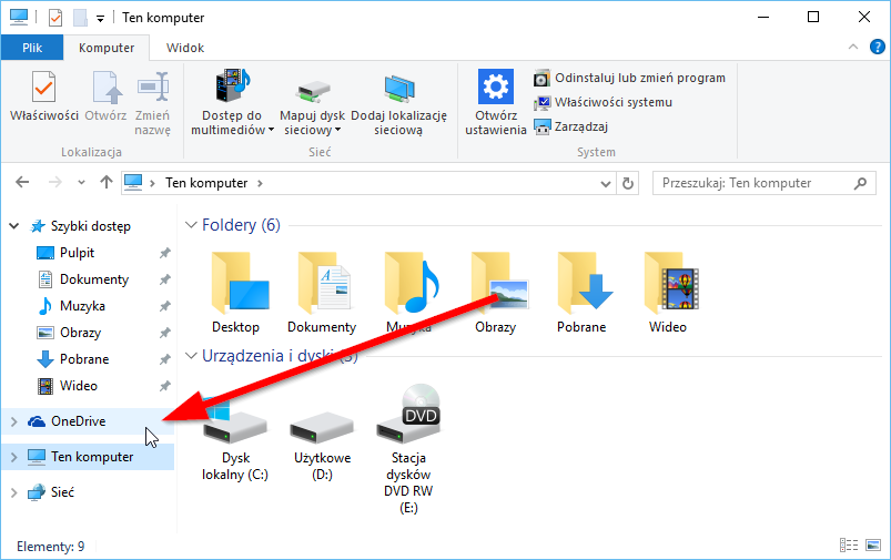OneDrive в Windows 10 - как скрыть или отключить его?