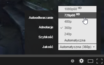 YouTube - 60 FPS на 720p и 1080p