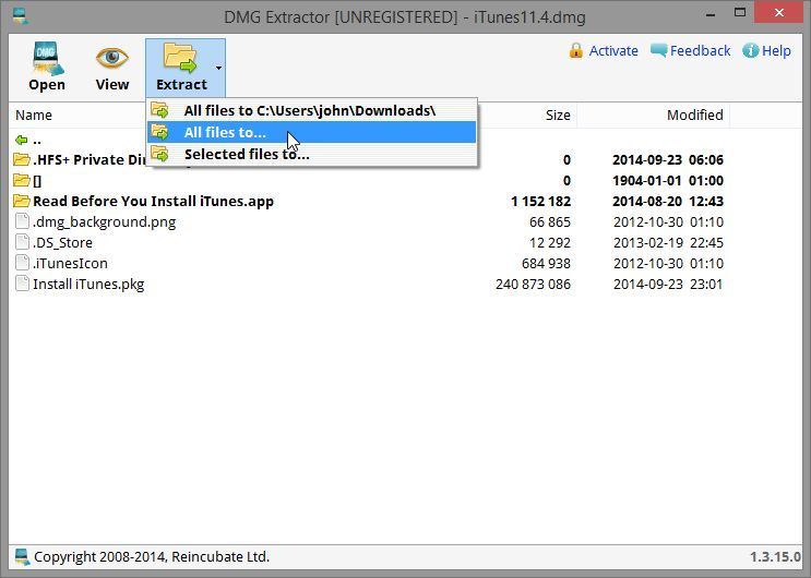 dmg editor windows download