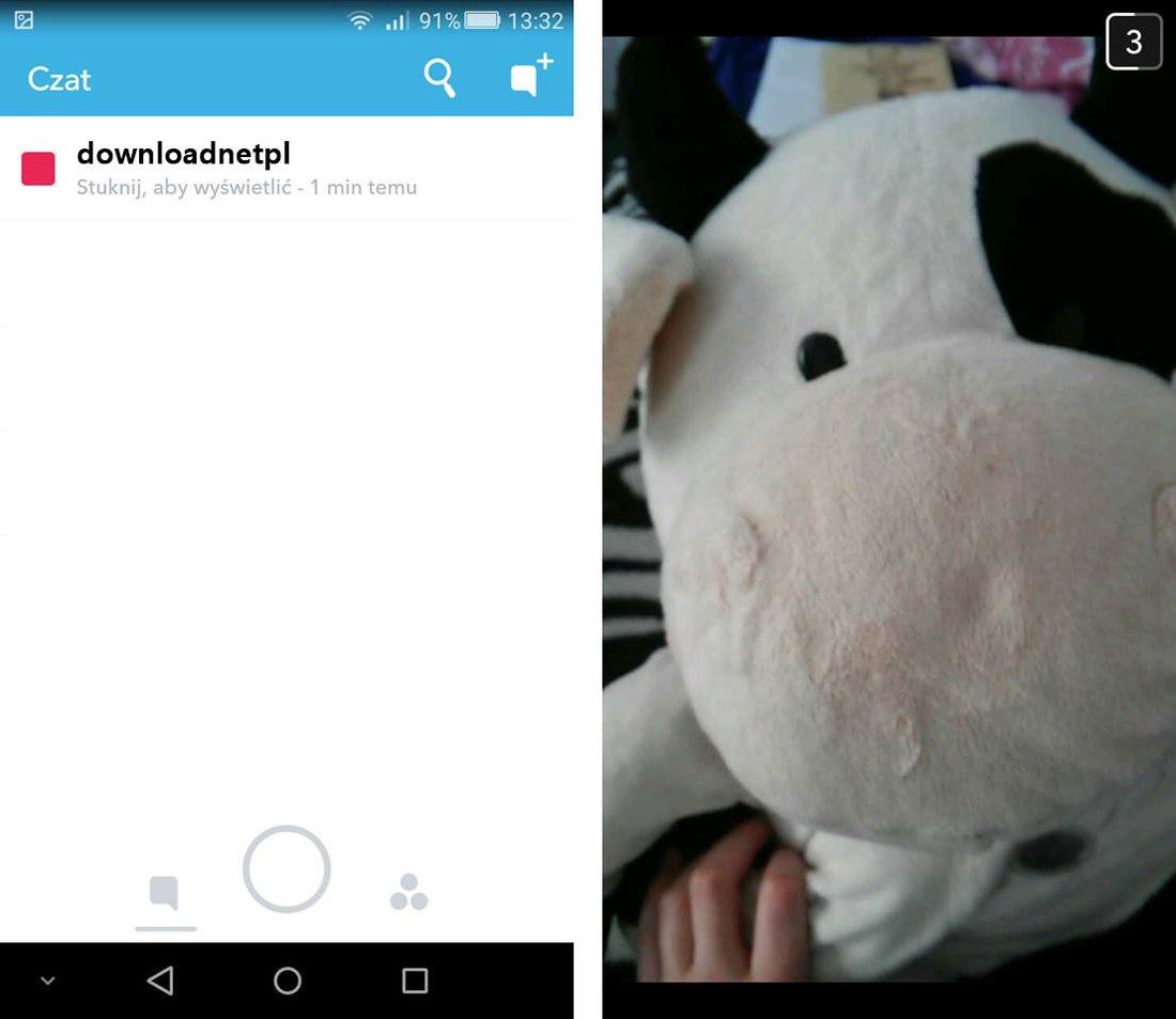 Snapchat - первое мгновенное воспроизведение
