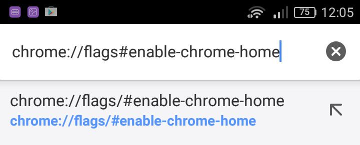Перейдите в расширенные настройки Chrome
