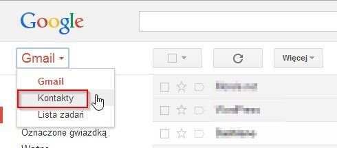 Перейти к контактам в Gmail