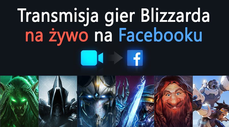Потоковые онлайн-игры Blizzard на Facebook