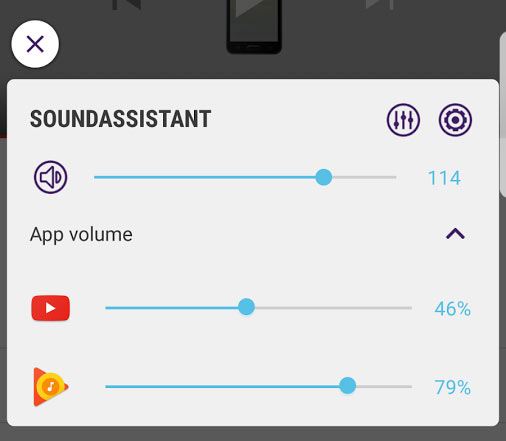 SoundAssistant - улучшенный ползунок громкости