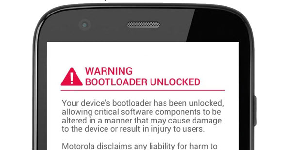 Разблокированный загрузчик в Motorola