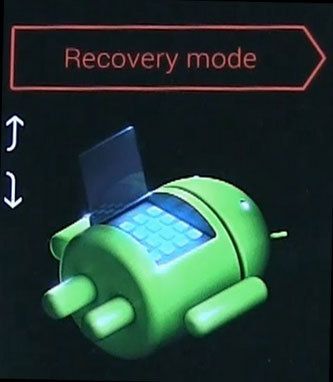 Ввод режима восстановления в Nexus 5