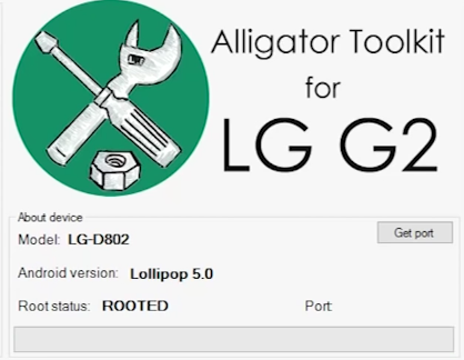 Alligator Toolkit - подтверждение rootowanie