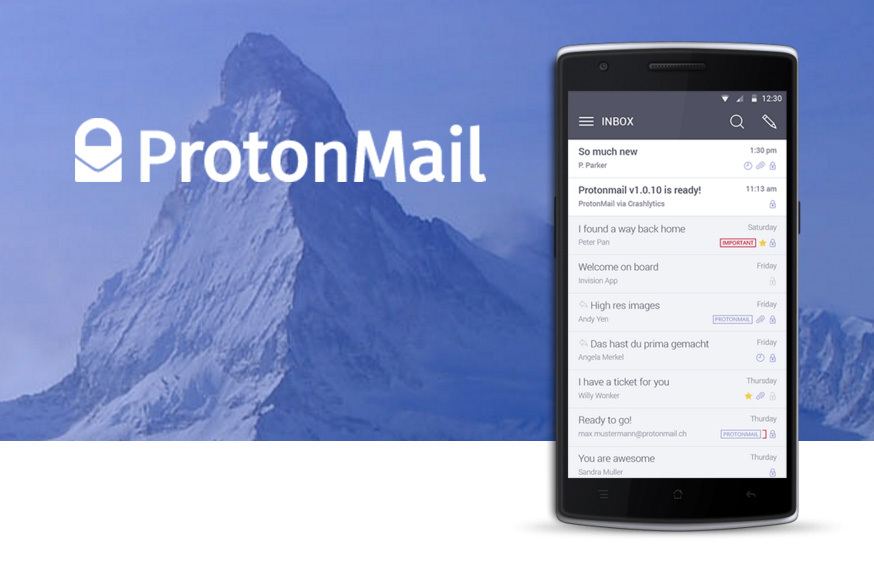 ProtonMail - шифрование почты на ПК, Android и iOS