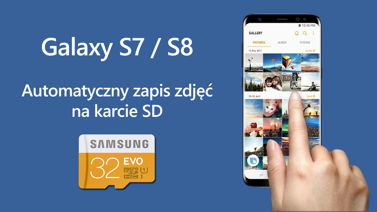 Записывайте фотографии с камеры на SD-карту в Galaxy S7 и S8