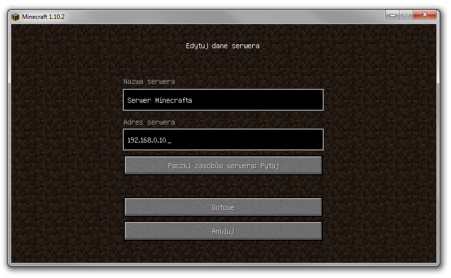 TT Server Maker - добавление сервера в игру