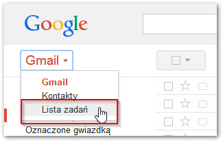 Активировать списки задач в Gmail