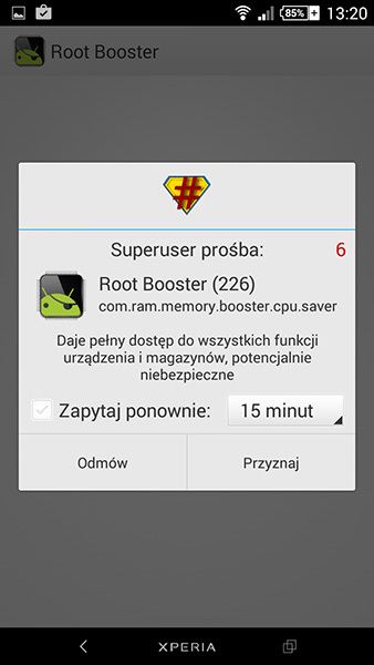 Root Booster - предоставление привилегий root