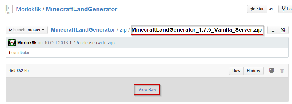 Загрузка Minecraft Land Generator