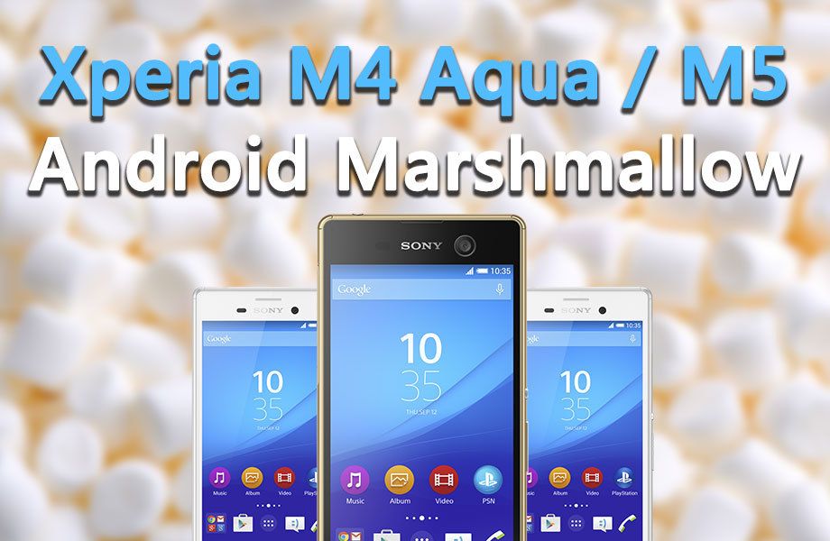 Как перейти на Android 6.0 в Xperia M4 Aqua / M5