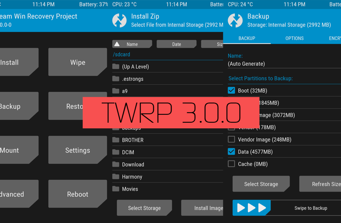 TWRP Recovery 3.0