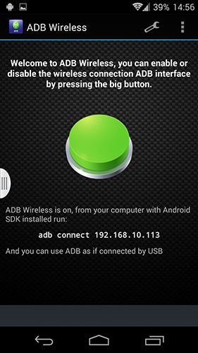 ADB Wireless - активация функции