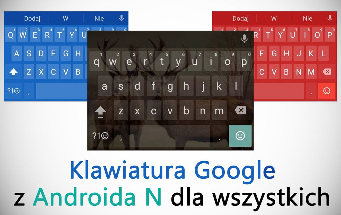 Установка клавиатуры с Android N на старом Android-устройстве