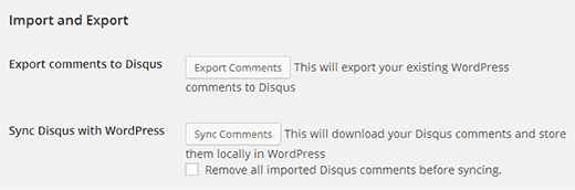 Disqus - экспорт комментариев