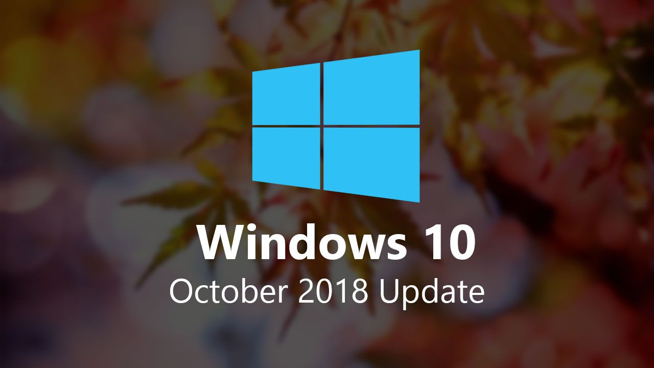 Windows 10 Октябрь 2018 Обновление - как установить?