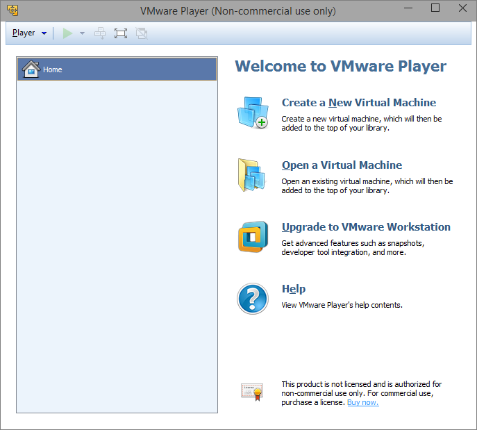 Создание новой виртуальной машины в VMware