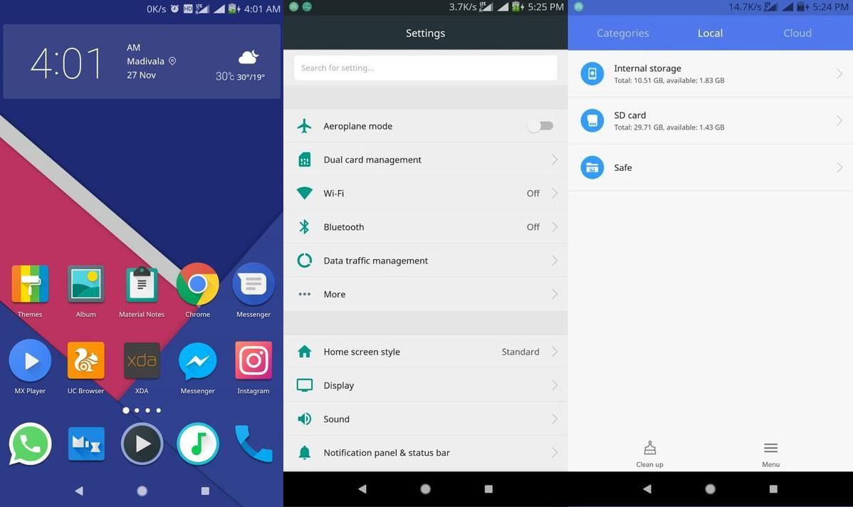 Чистый Android в Huawei - как изменить внешний вид EMUI?