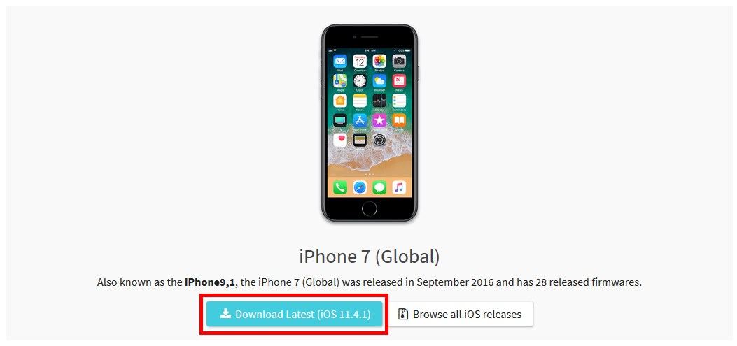 Загрузите iOS 11 для своего устройства