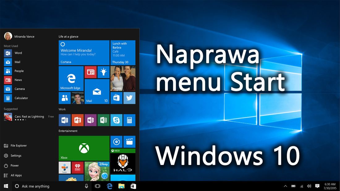 Как восстановить меню «Пуск» в Windows 10