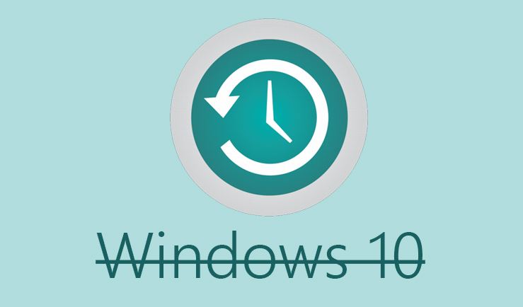 Windows 10 - возврат к старой версии системы
