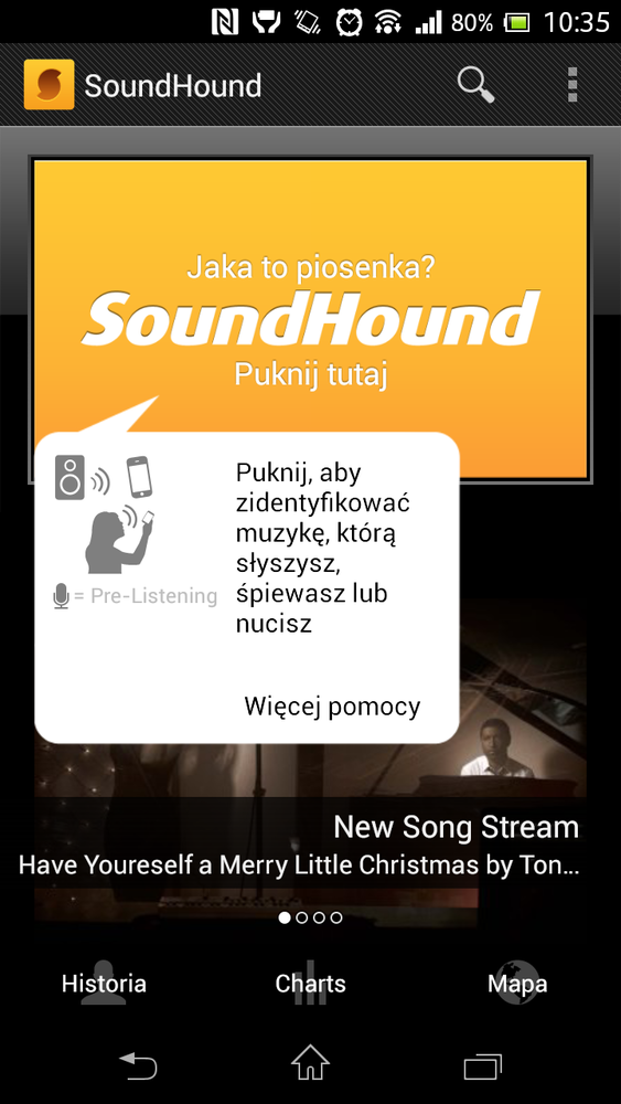 SoundHound - распознавание музыки с помощью смартфона
