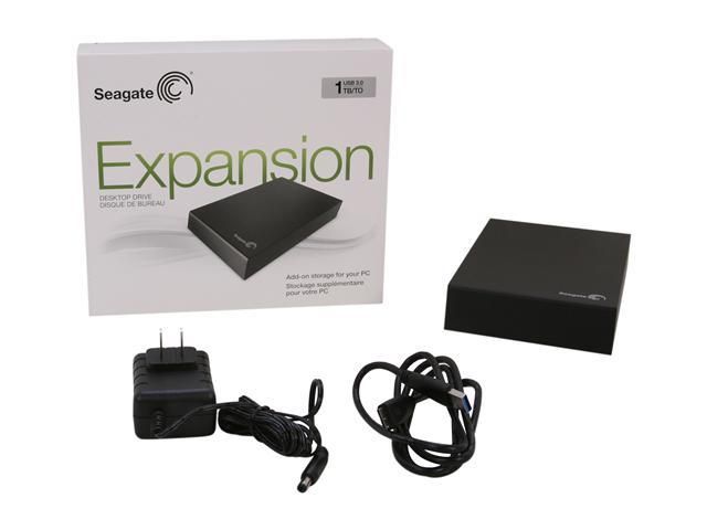 Расширение Seagate - кабель USB и отдельный блок питания