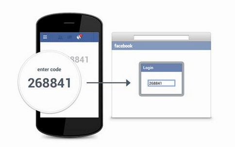 Facebook - защитите свою учетную запись кодом подтверждения