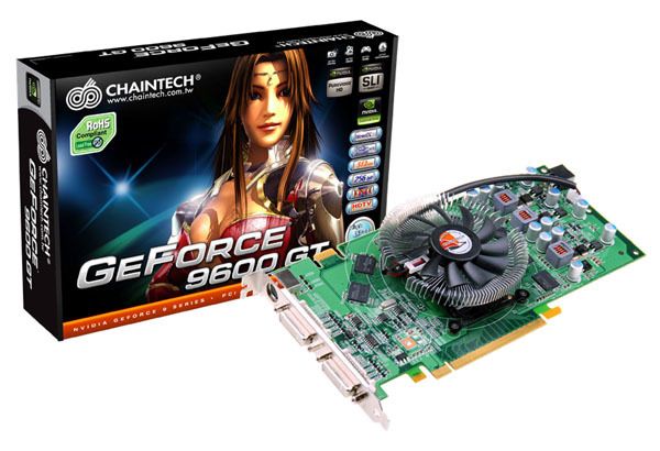 GeForce 9600 GT - графическая графическая карта